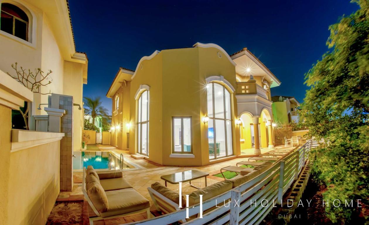 Lux - The Ocean Pearl Villa Dubái Exterior foto